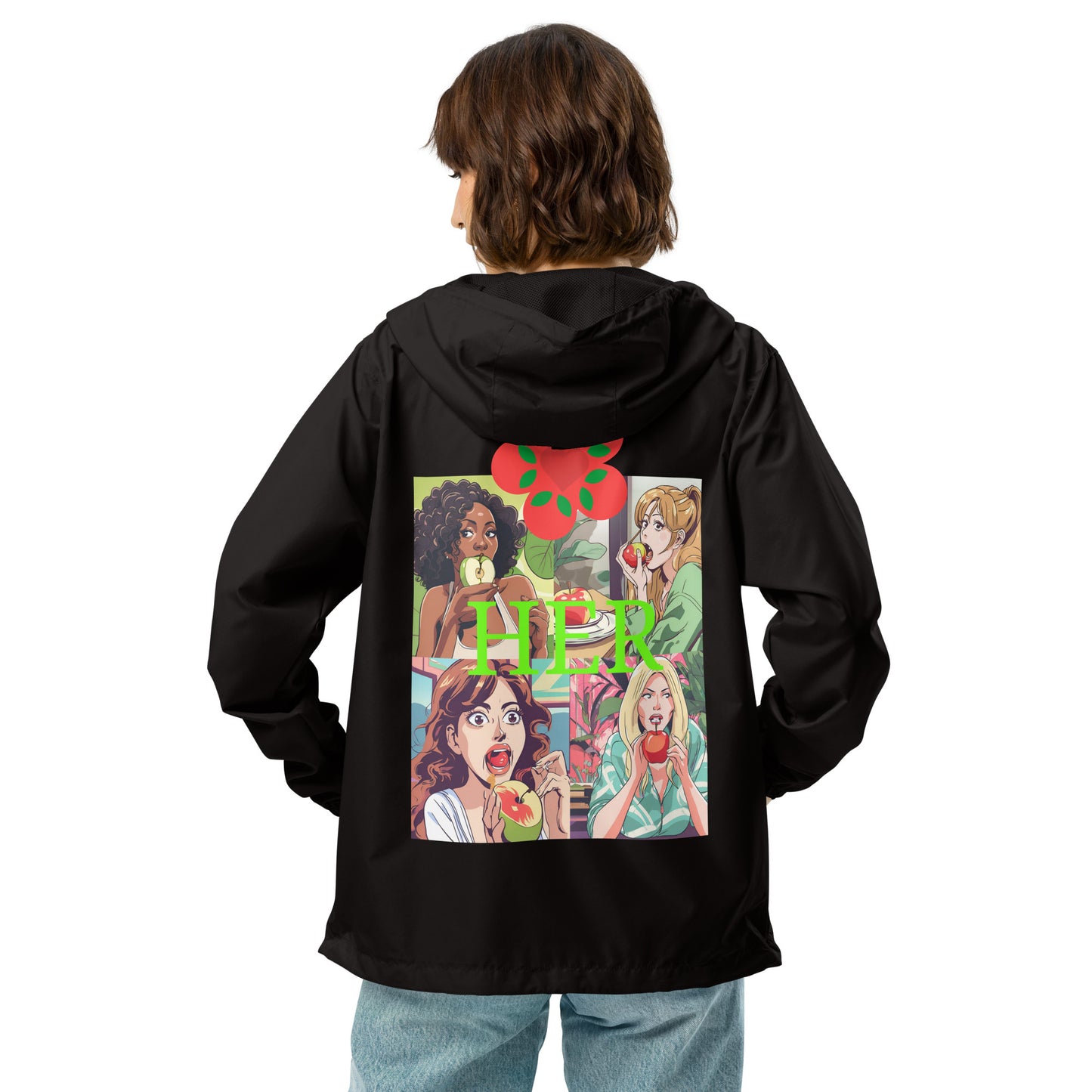 A Love/her Unisex lightweight windbreaker