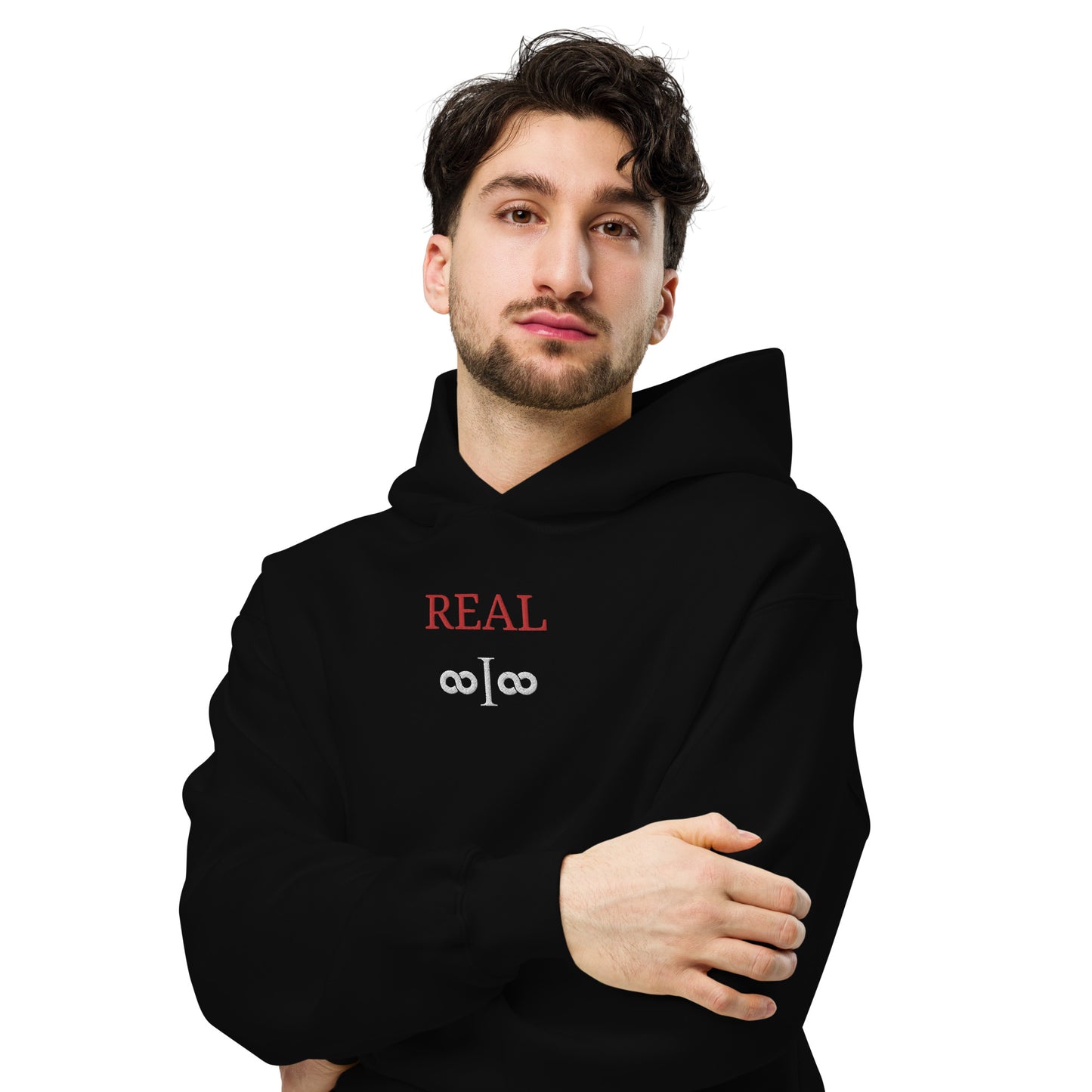 A real 1 oversized hoodie