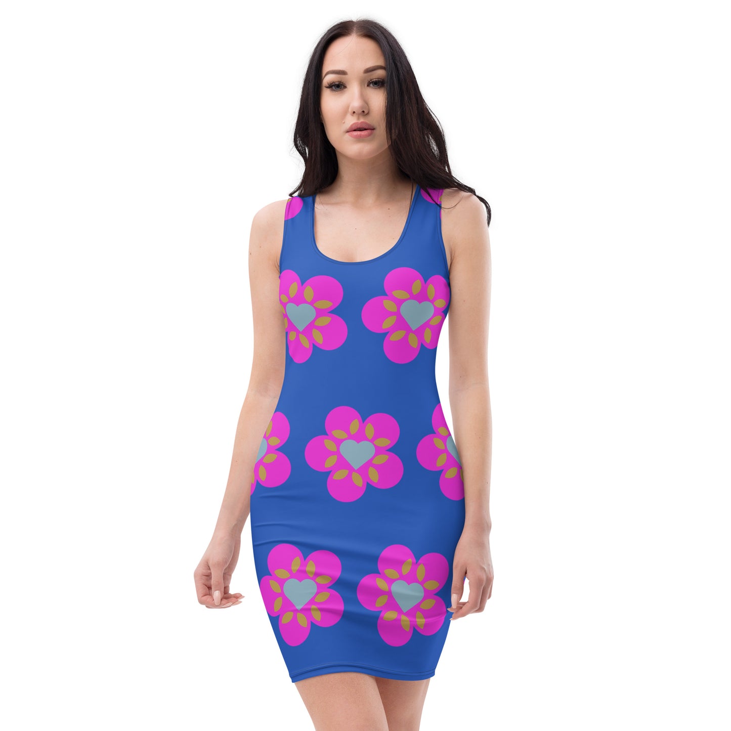 Body flower dress