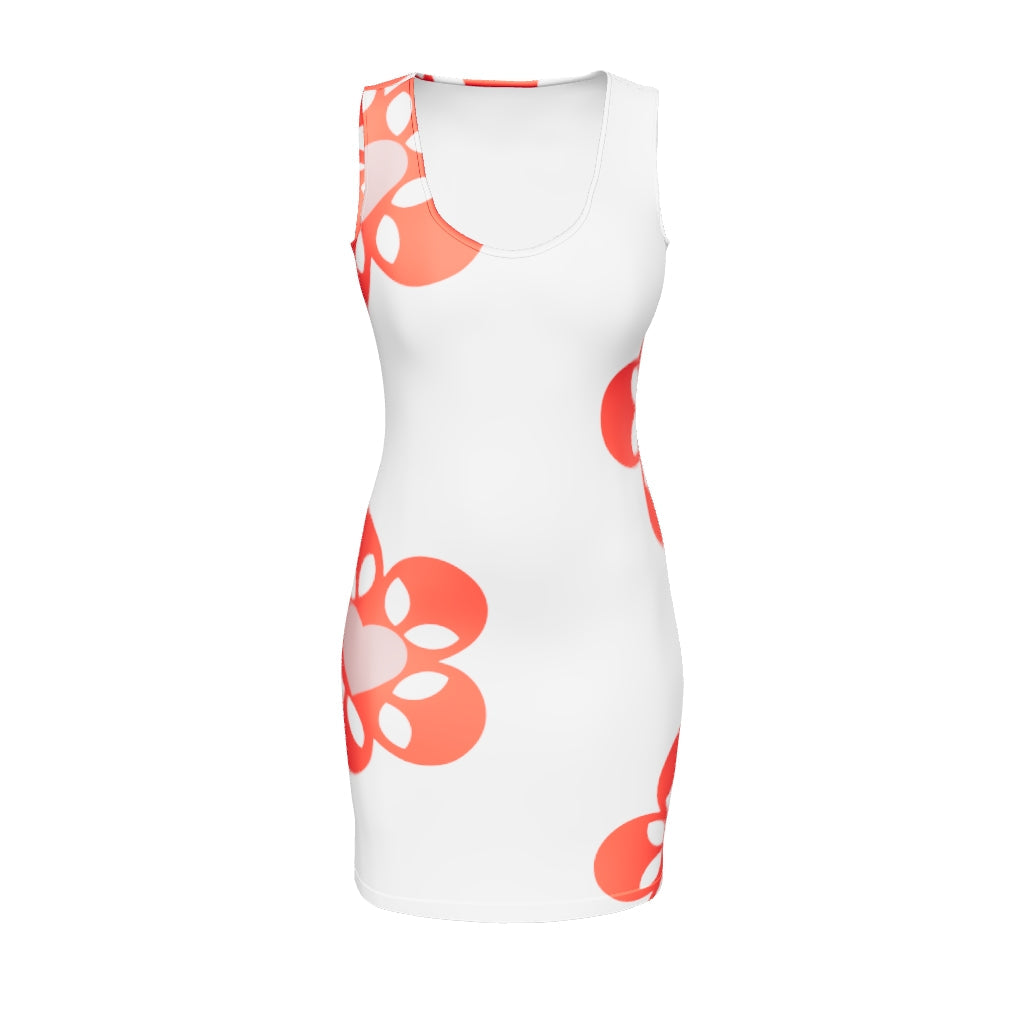 Body flower dress