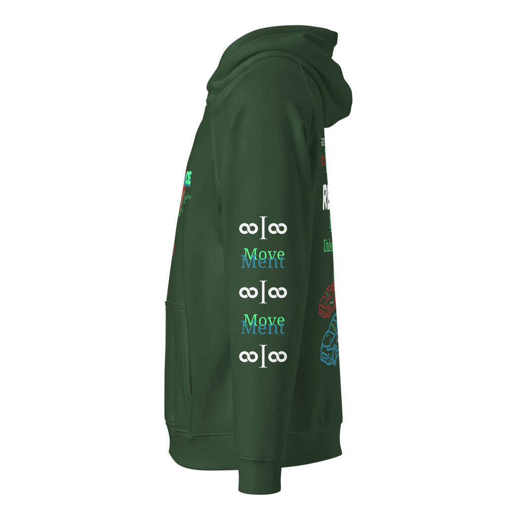 G - race Unisex eco Ragland hoodie
